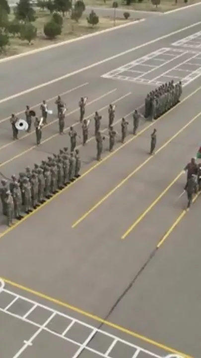 Əlahiddə Ümumqoşun Orduda buraxılış mərasimi keçirilib