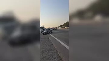 "Təcili yardım"ın düşdüyü ağır qəzanın VİDEOSU