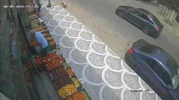 Uşağı soyan şəxs kameraya düşmüşdü, tutuldu