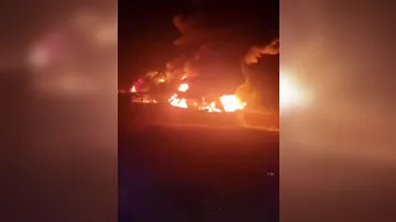 İranda kimya zavodunda partlayış baş verib, yanğın olub