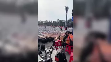 В Китае пошел "дроновый дождь"
