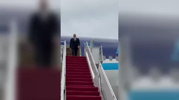 Президент Азербайджана Ильхам Алиев прибыл с рабочим визитом в США