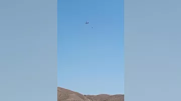 Ağdərədə yanğın olan  əraziyə  helikopter cəlb edilib