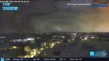 Впечатляющая гроза в Небраске