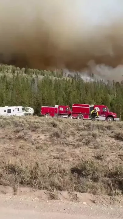 Американский штат охвачен пожарами