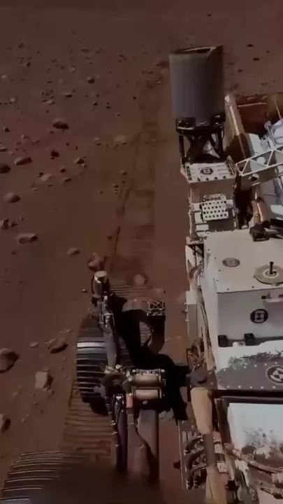 Новые кадры марсианской ночи от NASA