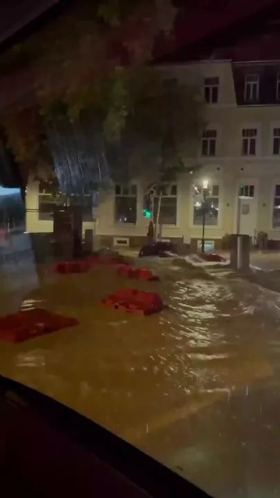 Европу накрыли ливни - 1