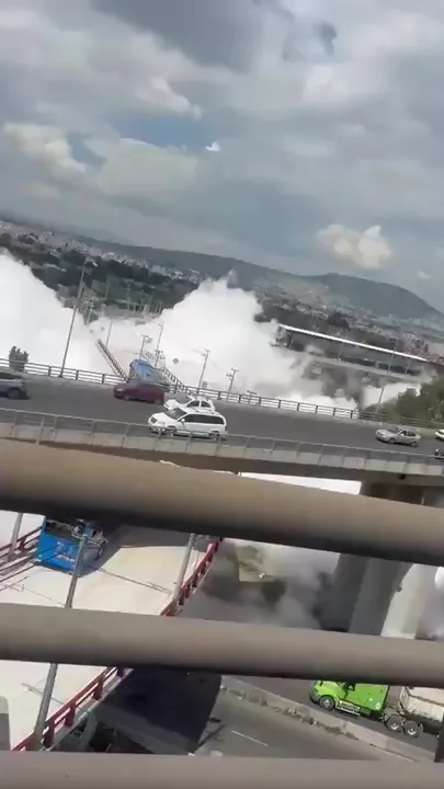 Взрыв автоцистерны в Мехико