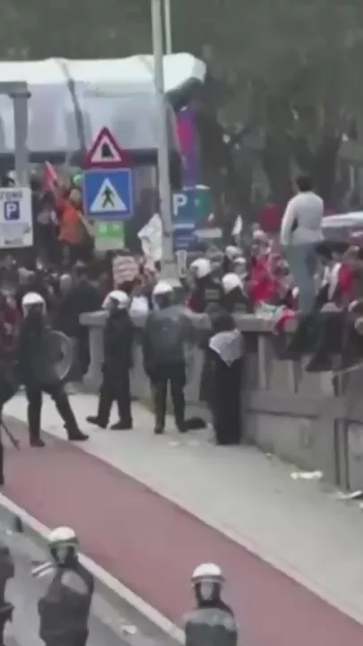 Забастовка в Брюсселе