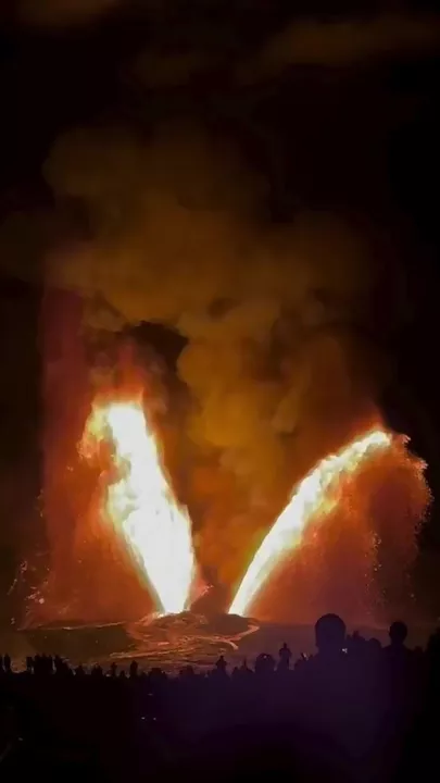 На Гавайях продолжается извержение вулкана