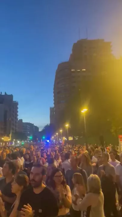 В Испании более 50 тысяч человек вышли на митинг
