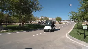 Prezident İlham Əliyev Cəbrayıl rayonunun Horovlu kəndinin sakinlərinə mənzillərin açarlarını təqdim edib