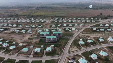 Prezident İlham Əliyev Zəngilanın Ağalı kəndinin 2-ci mərhələsinin və Məmmədbəyli kəndinin açılışlarında iştirak edib