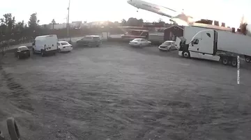 Грузовой самолет потерпел крушение в США