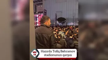 Azarkeşlər mərhələli şəkildə stadiona buraxılır