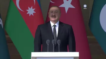 Prezident İlham Əliyev: Bu gün hərbi paradda Türkiyə hərbçilərinin iştirakı bizim birliyimizin növbəti təzahürüdür