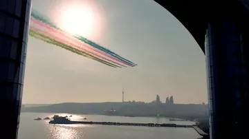 Vətən müharibəsində Qələbənin beşinci ildönümünə həsr olunmuş Hərbi parad