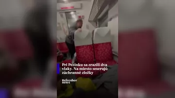 У Братиславы столкнулись два поезда - 2