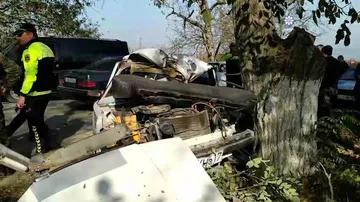 Qubada toy karvanında qəza