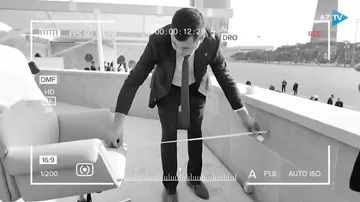 Paradda liderlərin əyləşdiyi yer belə hazırlanıb