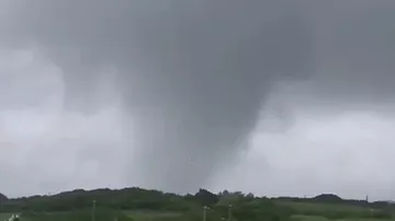 Торнадо прошелся по японскому острову