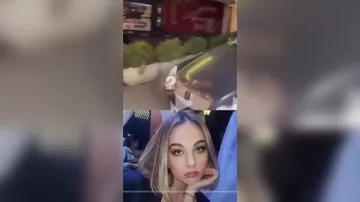 Aktrisa gül satan uşağı maşınla vurub qaçdı