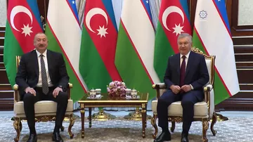 Daşkənddə Azərbaycan Prezidenti İlham Əliyevin Özbəkistan Prezidenti ilə təkbətək görüşü olub