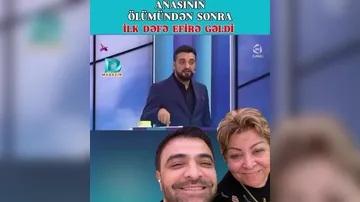 Fərda anası dünyasını dəyişdikdən sonra ilk dəfə efirdə