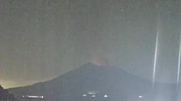 В Японии произошло новое извержение вулкана