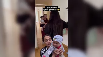 Narkotikdən əziyyət çəkən ananın 1 yaşlı övladı ilə görüşü KÖVRƏLTDİ