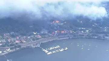 Лесные пожары бушуют в в Австралии