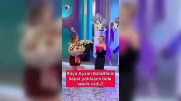 Röyadan Balaəlinin xanımına TƏBRİK