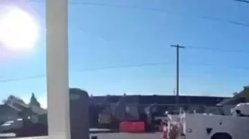 Мощный взрыв в Калифорнии