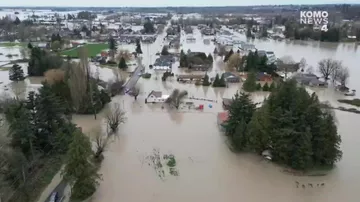 Наводнения в пограничье США и Канады