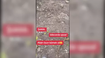 Biləcəridə uçqun