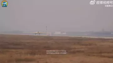 Появились первые кадры полёта китайского ударного беспилотника CH-7