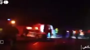 Крупная авария в Иране: 13 погибших