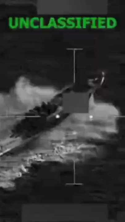 США ударили по «судну наркоторговцев» в Тихом океане