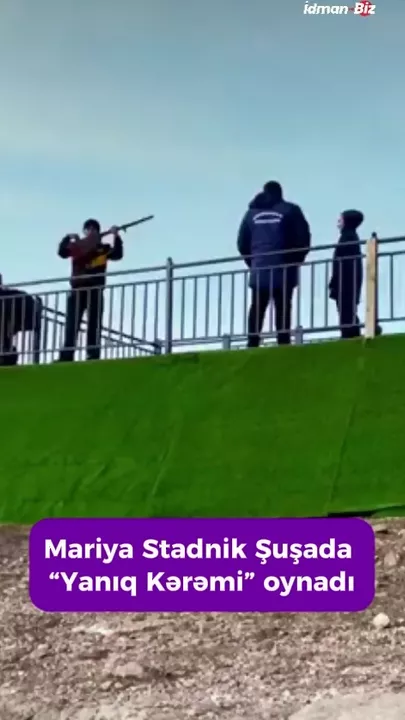 Mariya Stadnik Şuşada “Yanıq Kərəmi” oynadı