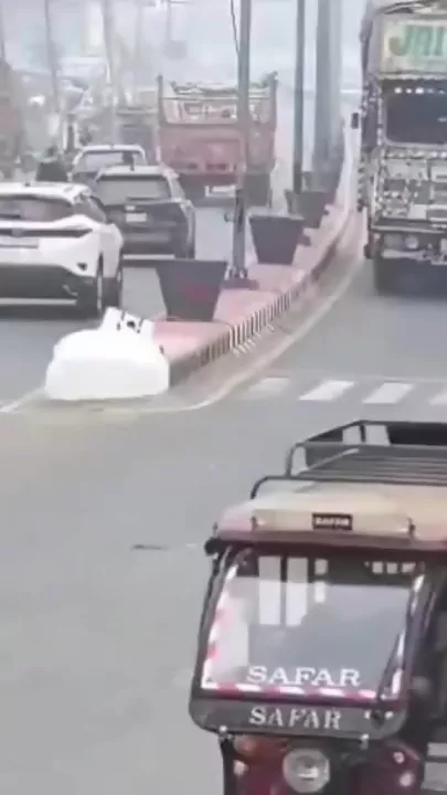 Жуткое ДТП в пригороде индийского Дели