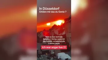 Редкое оптическое явление двух солнц завирусилось в сети