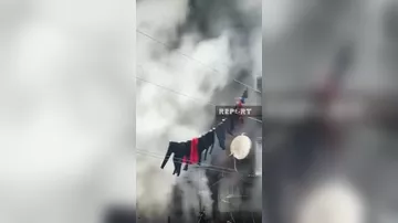 Binəqədidə yanğın baş başlayıb
