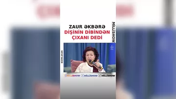 Zaur Əkbərə dişinin dibindən çıxanı dedi