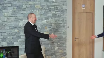 Prezident İlham Əliyev Davosda “Carlsberg Group” şirkətinin Baş icraçı direktoru ilə görüşüb