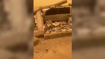 Ливия во власти песчаной бури - 1