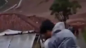 Оползень в Индонезии