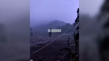 Масштабный оползень произошел в индонезийской провинции - 1