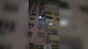 Abşeron Gənclər Şəhərciyində yanğın olub