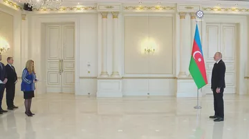 Prezident İlham Əliyev Yunanıstanın ölkəmizdə yeni təyin olunmuş səfirinin etimadnaməsini qəbul edib