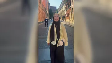 Блогер Айгуль Сейид в Ватикане